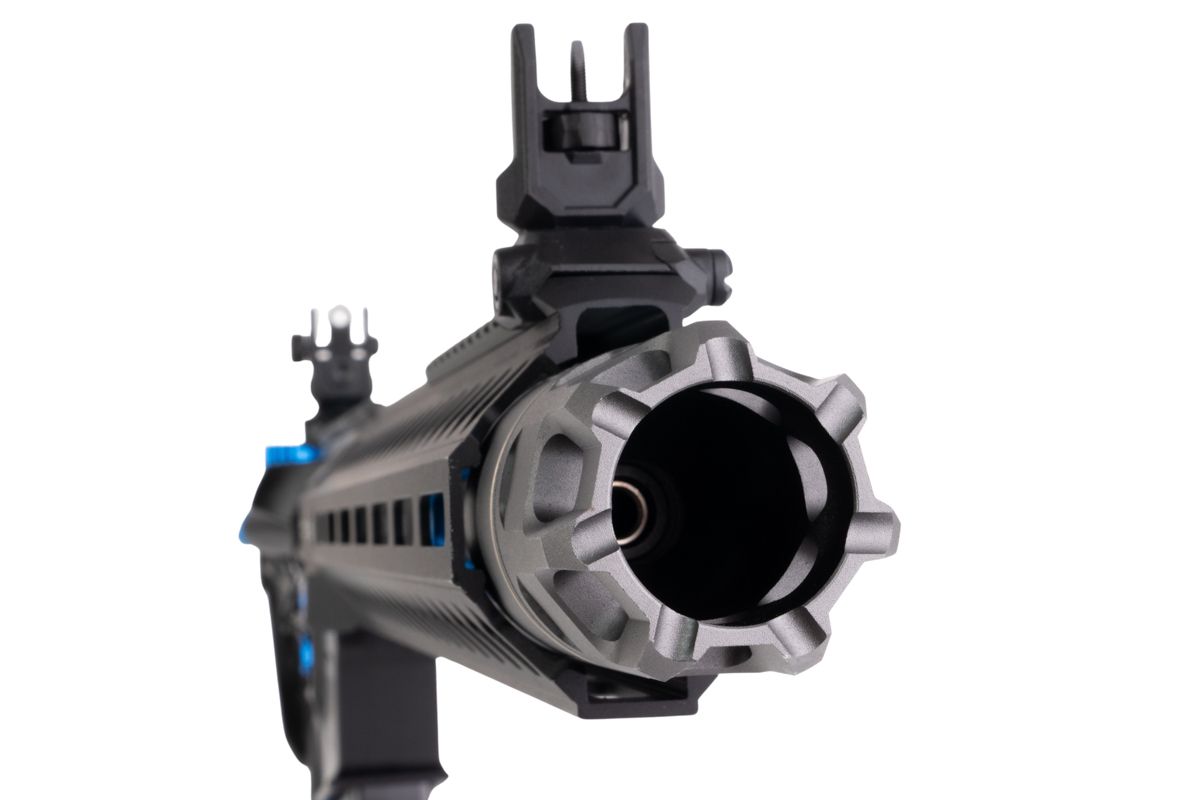 EMG STRIKE INDUSTRIES AR ストライク レイダー カービン GBB M4 ライフル (CYMA CGS システム) - 13.5 インチ BK / BL
