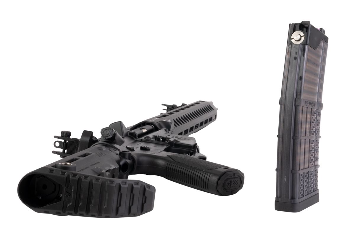 EMG STRIKE INDUSTRIES AR ストライク レイダー GBB エアソフト M4 ライフル (CYMA CGS システム) - 15.5 インチ BK
