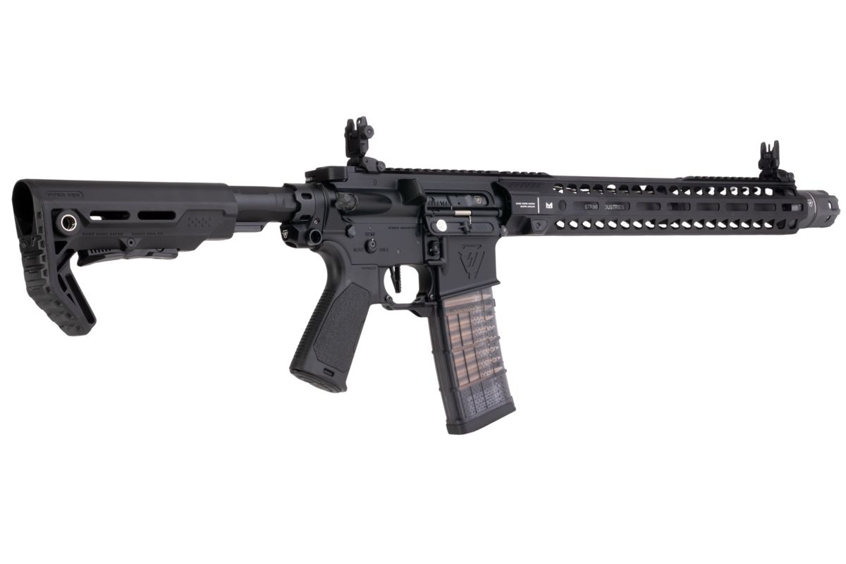 EMG STRIKE INDUSTRIES AR ストライク レイダー GBB エアソフト M4 ライフル (CYMA CGS システム) - 15.5 インチ BK