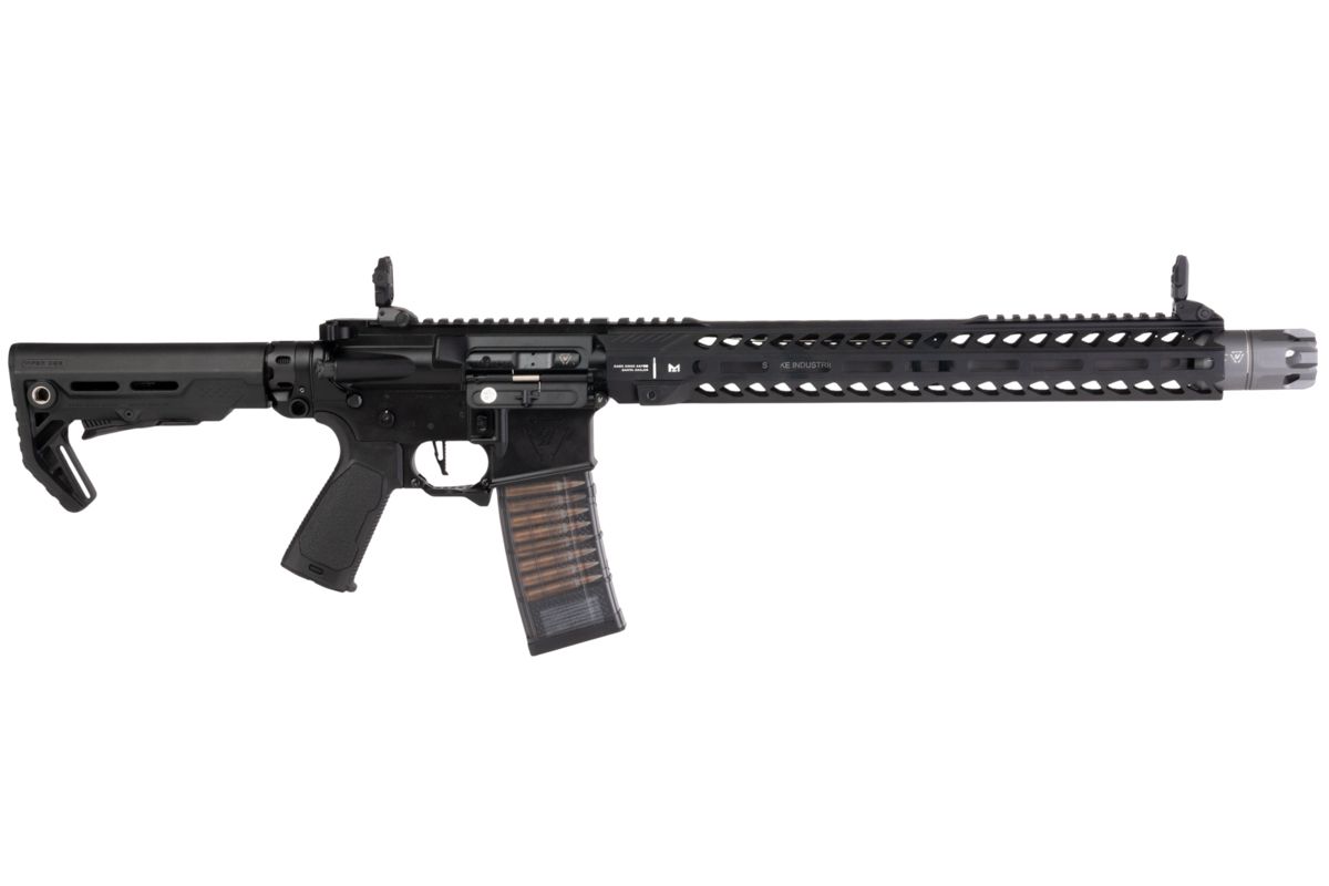 EMG STRIKE INDUSTRIES AR ストライク レイダー GBB エアソフト M4 ライフル (CYMA CGS システム) - 15.5 インチ BK