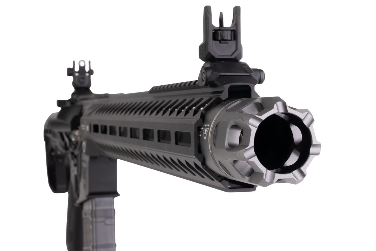 EMG STRIKE INDUSTRIES AR ストライク レイダー GBB エアソフト M4 ライフル (CYMA CGS システム) - 15.5 インチ BK