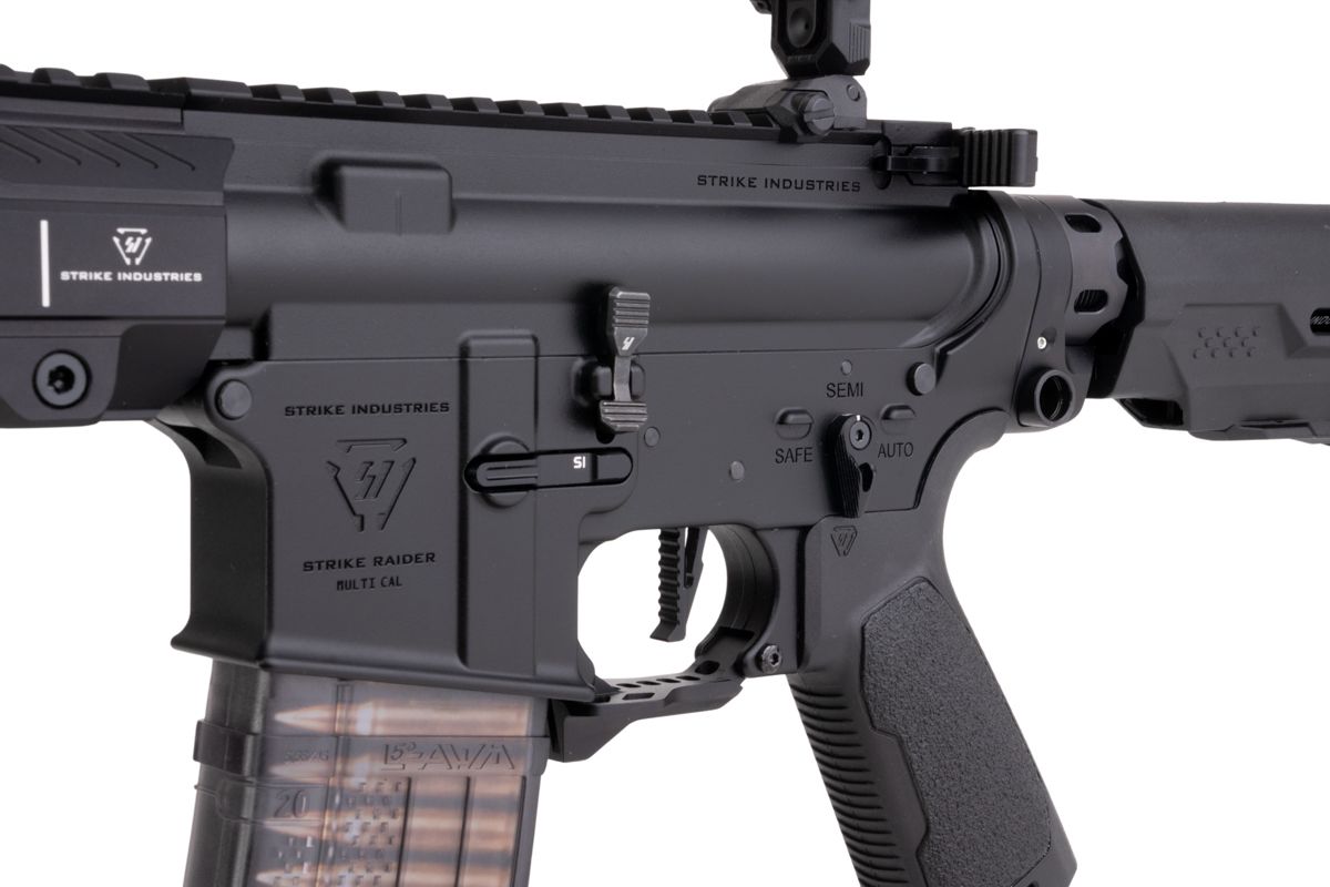 EMG STRIKE INDUSTRIES AR ストライク レイダー GBB エアソフト M4 ライフル (CYMA CGS システム) - 15.5 インチ BK