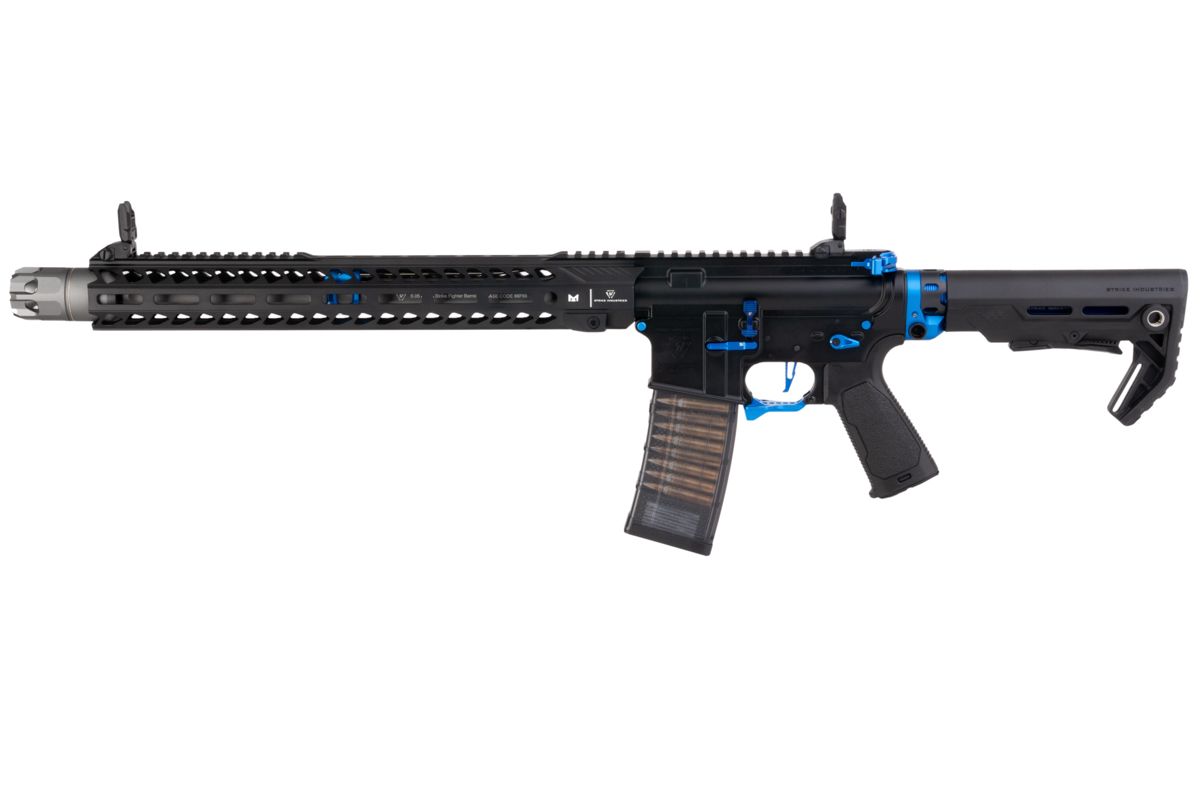EMG STRIKE INDUSTRIES AR ストライク レイダー GBB エアソフト M4 ライフル (CYMA CGS システム) - 15.5 インチ BK / BL