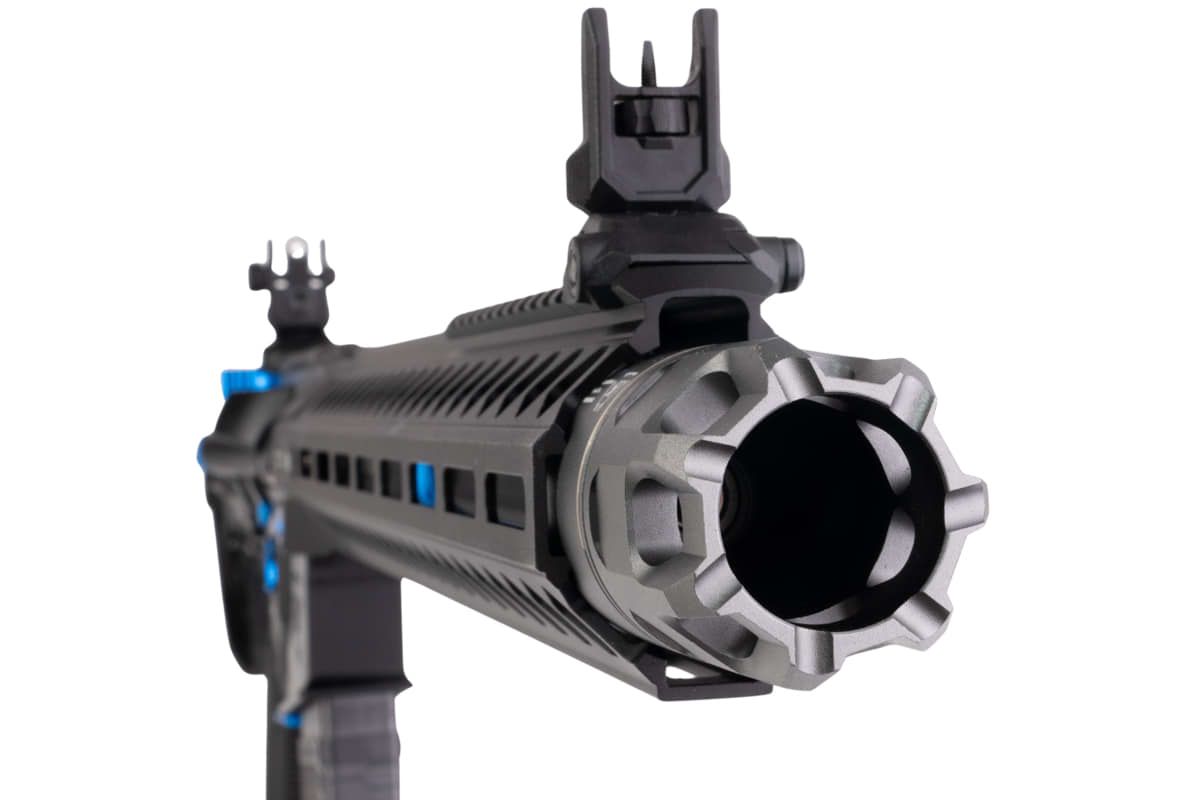 EMG STRIKE INDUSTRIES AR ストライク レイダー GBB エアソフト M4 ライフル (CYMA CGS システム) - 15.5 インチ BK / BL