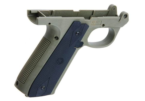 CTM TAC ルガースタイルフレーム ACTION ARMY AAP01 GBB エアソフトピストル用 - OD