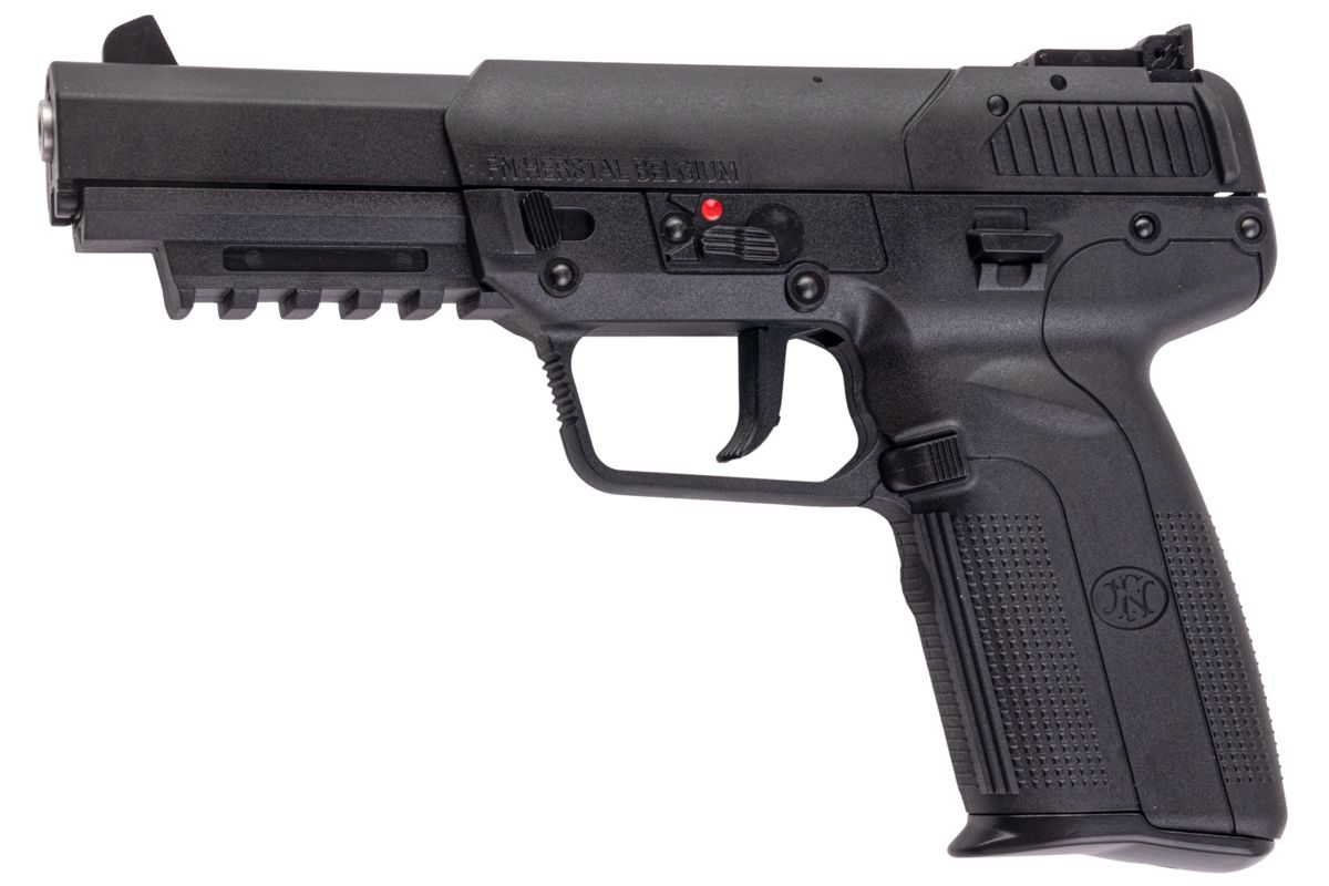 Cybergun FN ハースタルライセンス ファイブセブン (FN5-7) GBB エアソフトピストル - BK