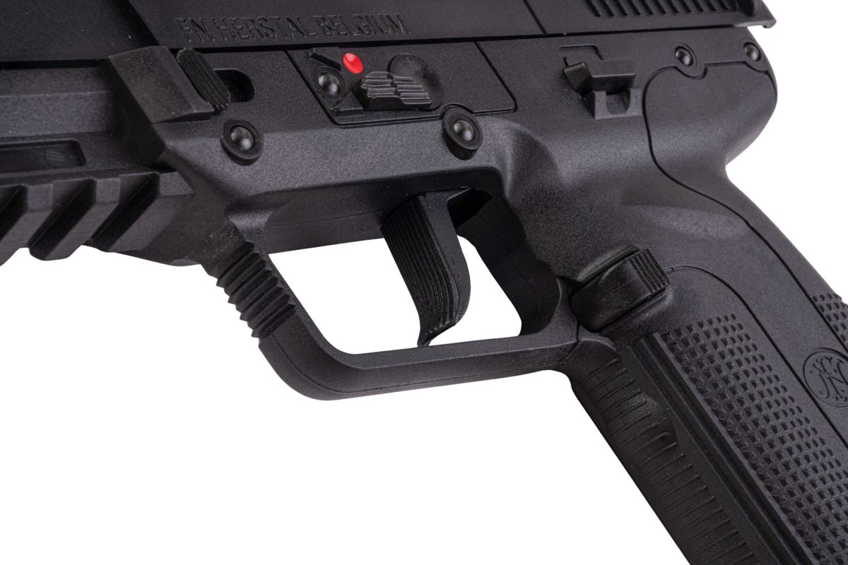Cybergun FN ハースタルライセンス ファイブセブン (FN5-7) GBB エアソフトピストル - BK