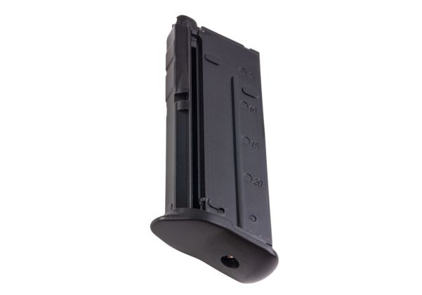 Cybergun FN ハースタルライセンス ファイブセブン (FN5-7) ガスエアソフトマガジン (17連装、ブラック)