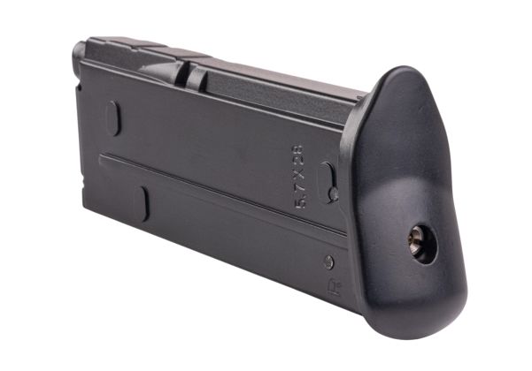 Cybergun FN ハースタルライセンス ファイブセブン (FN5-7) ガスエアソフトマガジン (17連装、ブラック)