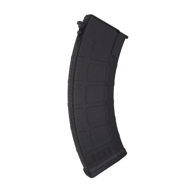 CYMA 200 ラウンド ポリマー マガジン AK AEG (C190A) - ブラック
