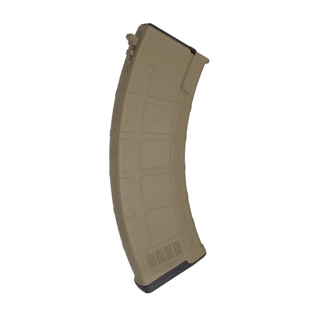 CYMA 200 ラウンド ポリマー マガジン AK AEG (C190A) - タン