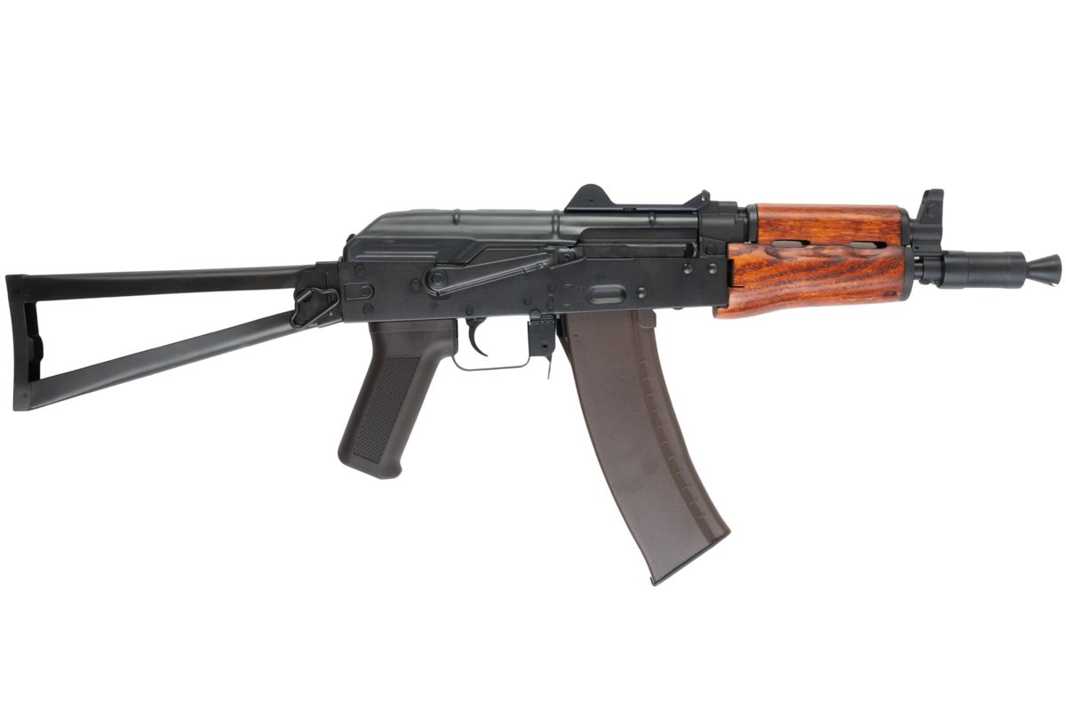 CYMA プラチナ AKS74U 木製家具 エアソフト AEG ライフル (CM055)