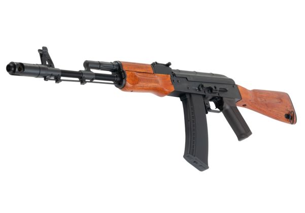CYMA プラチナ AK74 木製家具 エアソフト AEG ライフル (CM056)