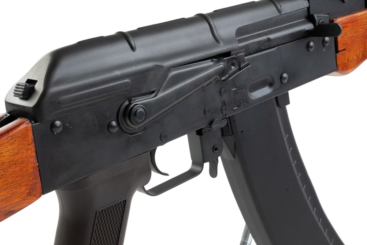 CYMA プラチナ AK74 木製家具 エアソフト AEG ライフル (CM056)