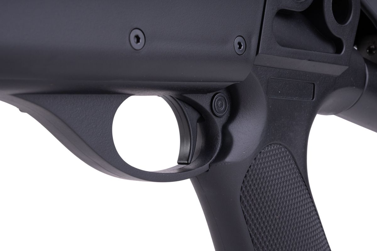 CYMA M870 3 ラウンドバースト マルチショット シェルローディング エアソフト ショットガン (格納式ストック CQB)(CM353)