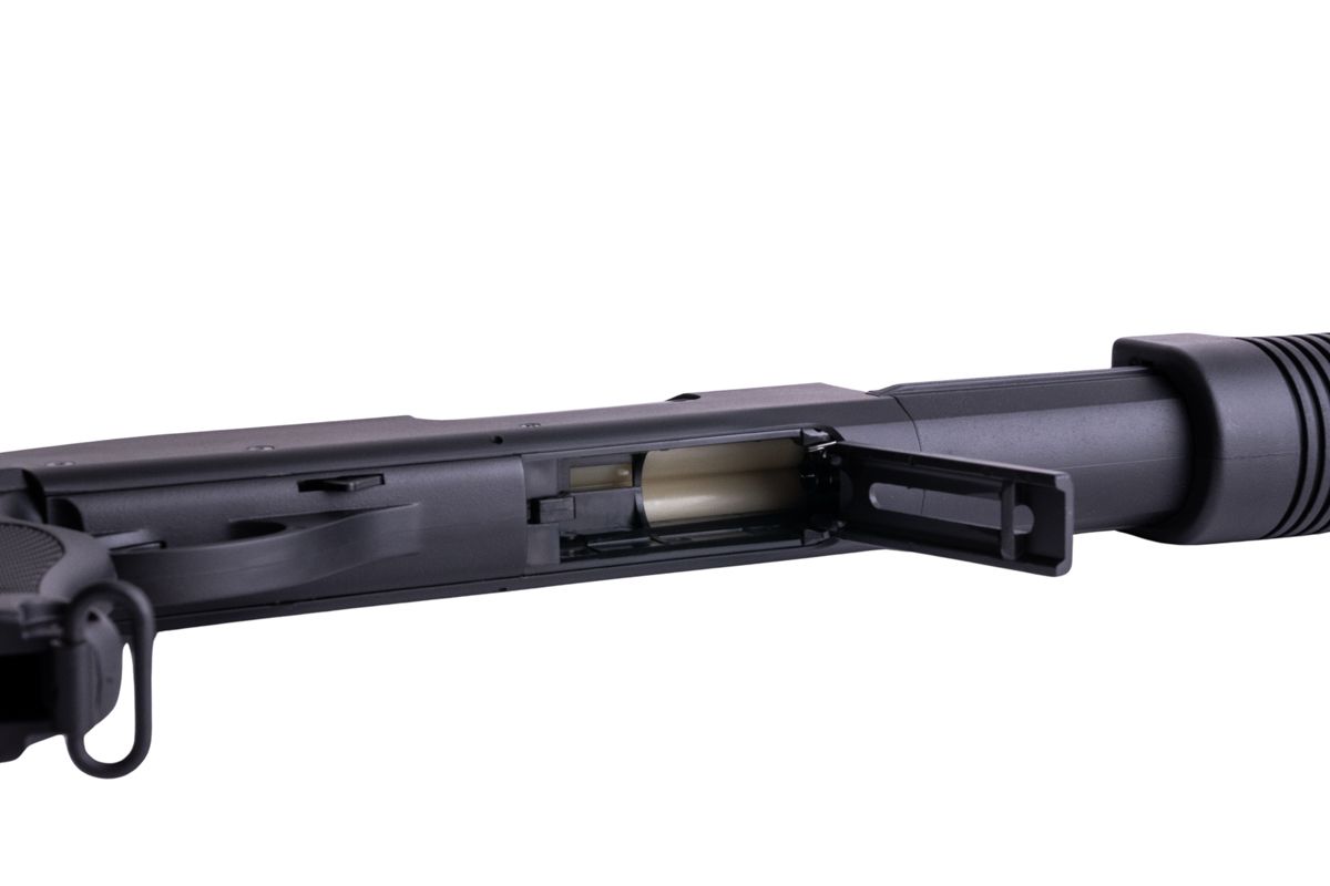 CYMA M870 3ラウンドバースト マルチショット シェルローディング エアソフト ショットガン (格納式ストック)(CM353L)