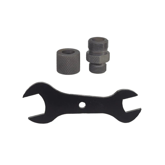 Double Bell スチールサイレンサーアダプター M12 から M14 CCW (DB-G17-1)