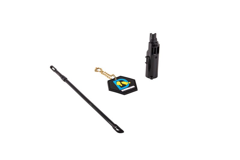 DOUBLE BELL TTI JW4 ピットバイパー GBB エアソフトピストル (ハンドスティップリンググリップ、303A)