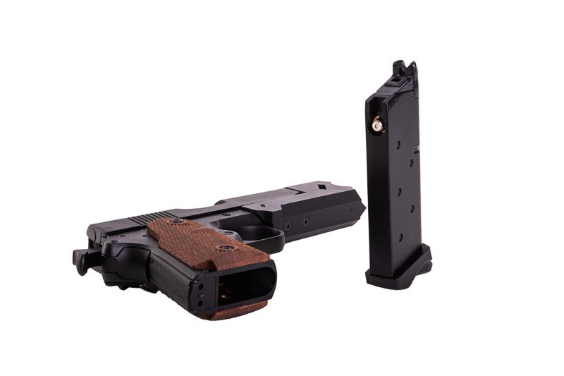 DOUBLE BELL チサト デトニクス .45 GBB エアソフト ピストル (797A)