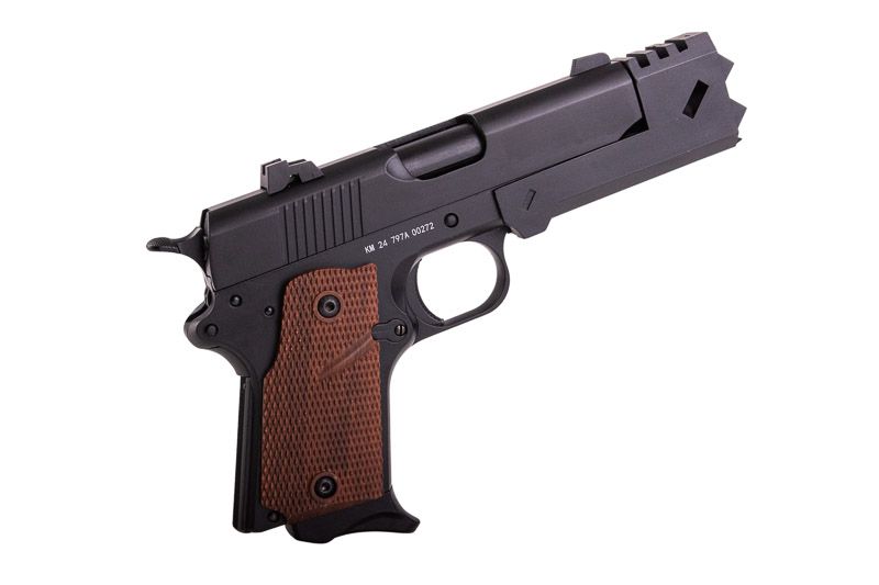 DOUBLE BELL チサト デトニクス .45 GBB エアソフト ピストル (797A)