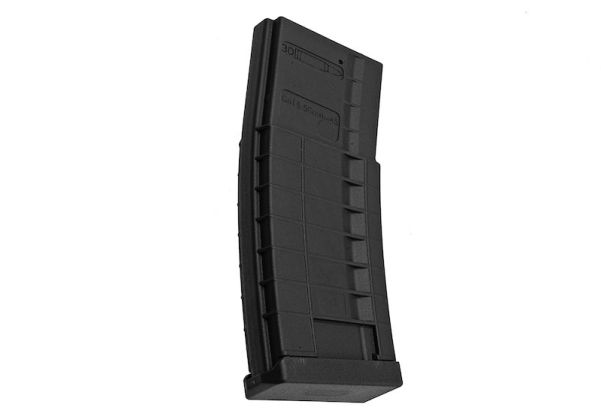 Arcturus 416 マガジン (300発 DMAG、Hi-Cap Flash EMM AEG マガジン) - ブラック