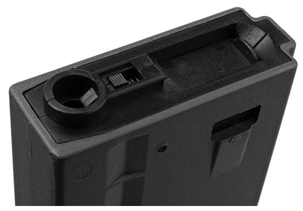Arcturus 416 マガジン (300発 DMAG、Hi-Cap Flash EMM AEG マガジン) - ブラック