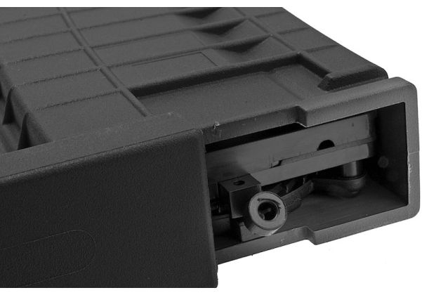 Arcturus 416 マガジン (300発 DMAG、Hi-Cap Flash EMM AEG マガジン) - ブラック