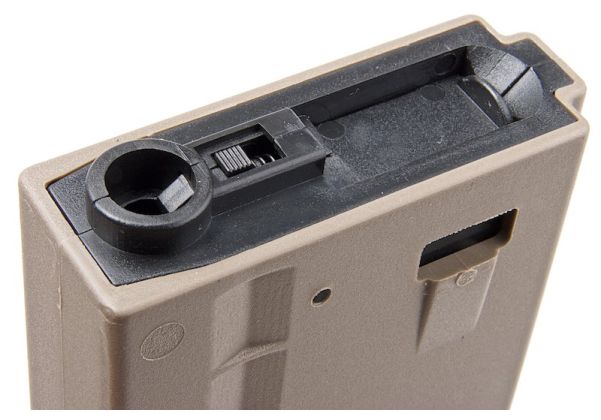 Arcturus 416 マガジン (300 発 DMAG、Hi-Cap Flash EMM AEG マガジン) - TAN