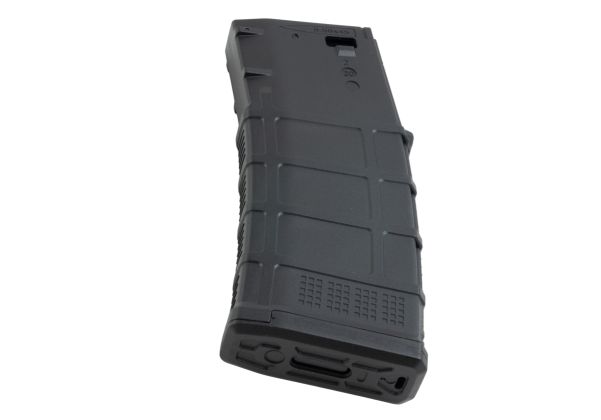 DMAG M4 マガジン (D-DAY) (30/130発、可変容量EMM AEGマガジン) - ブラック (5個/箱セット)