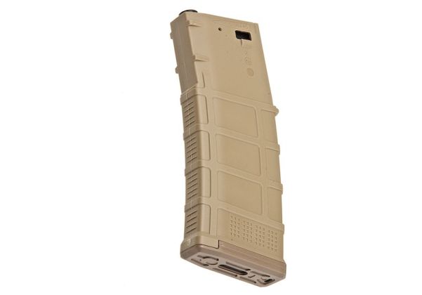 DMAG M4 マガジン (D-DAY) (30/130発 DMAG、可変容量 EMM AEG マガジン) - タン