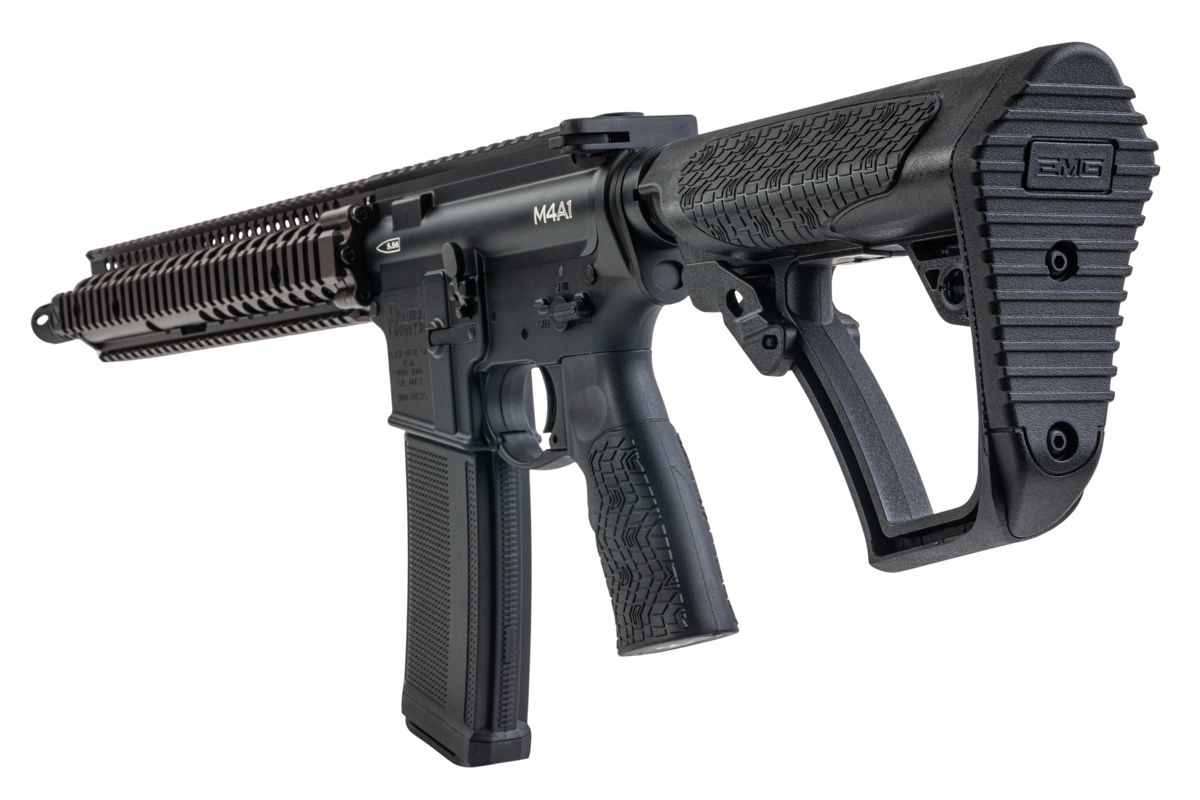 EMG ダニエル・ディフェンス M4A1 RIS II GBB エアソフトライフル (BK/FDE、Double Eagle製)