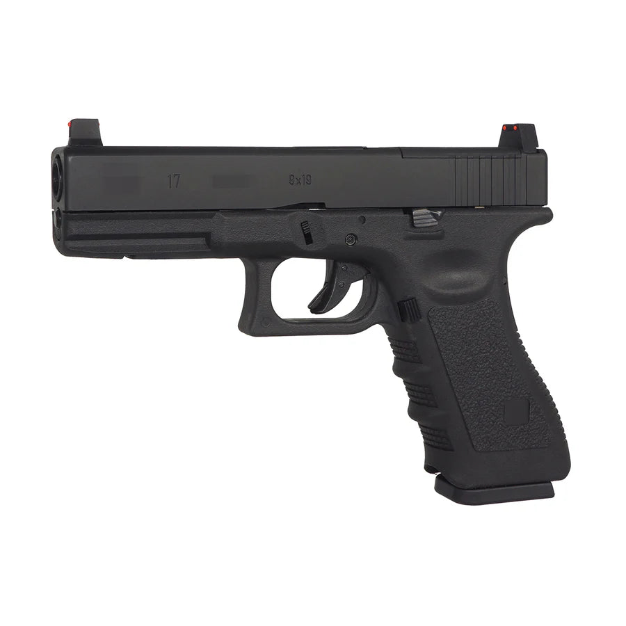 E&C G17 Gen.3 MOS ファイバーサイト(マウントプレート付き)GBB エアソフトガン(EC-1101-MOS)