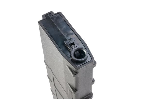 E&C M4 AEG用マガジン(ポリマー製、120発装填) - ブラック