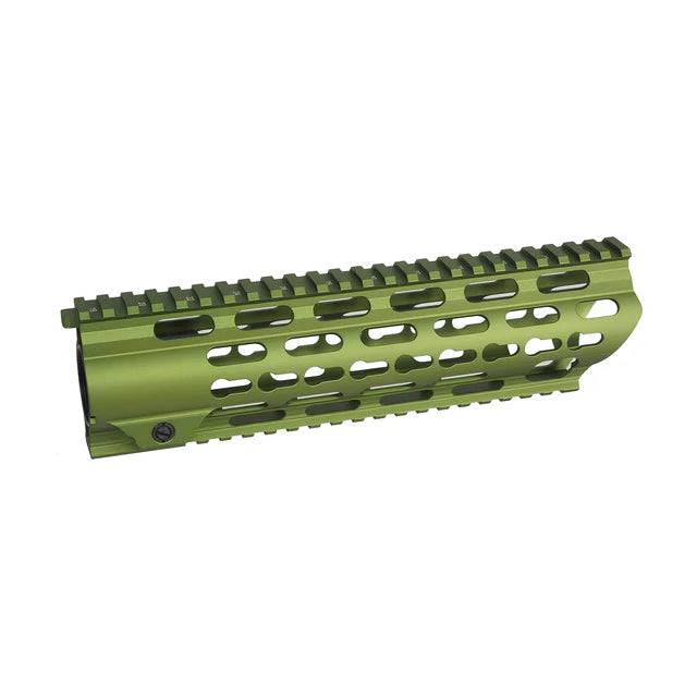E&C G95K スタイル 10 インチ ハンドガード (E&C 416 シリーズ用、EC-MP1010-3) - 緑