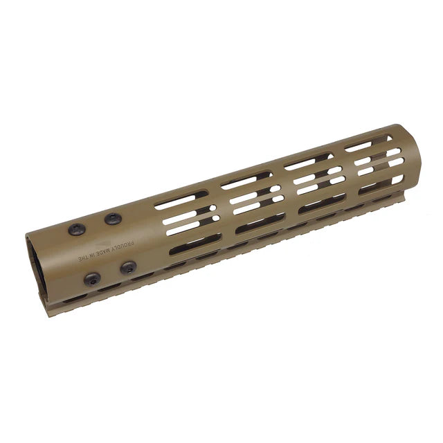 E&C NSR9 N4 9インチ Gen.3 M-Lok ハンドガード AR / M4 用 (EC-MP1011) - ダークアース