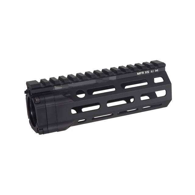 E&C MFR XS 6.1インチ M-Lok ハンドガード AR/M4用 (EC-MP1012-4) - ブラック