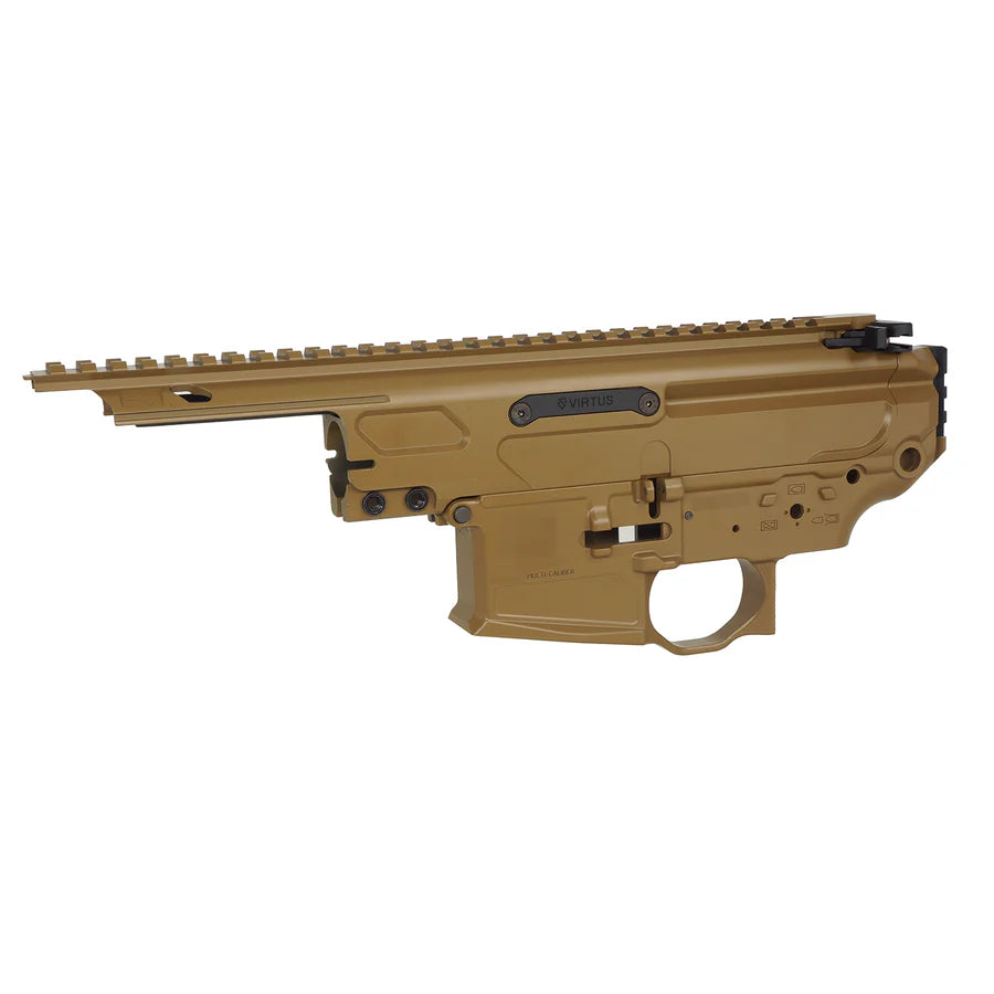 E&C MCX Virtus メタルレシーバー(EC S003 MCX AEG用、EC-MP1025C) - ダークアース