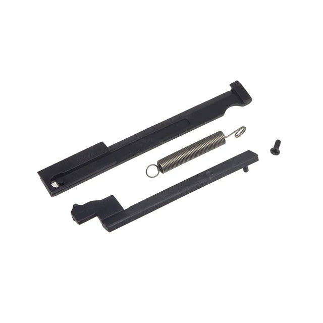 E&C SI ラッチレス チャージング ハンドル AR / M4 AEG エアソフトガン用 (EC-MP2002) - 赤