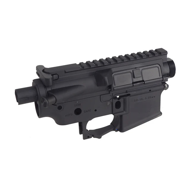 E&C SR16-E3スタイル メタルレシーバー AR/M4 AEG用 (MP323C) - ブラック