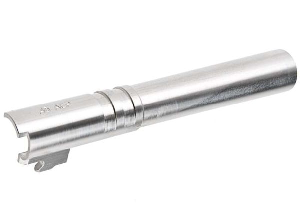 EDGE カスタム HI-CAPA 5.1 GBB アウターバレル (ステンレススチール、銀(ぎん))