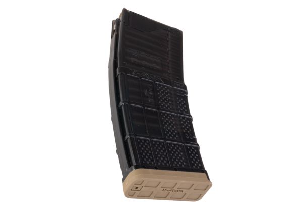 EMG ランサー システムズ L5AWM V2 35 発ガスマガジン マルイ MWS GBBR 用 ANGRY GUN 製 (300BLK、半透明スモーク)