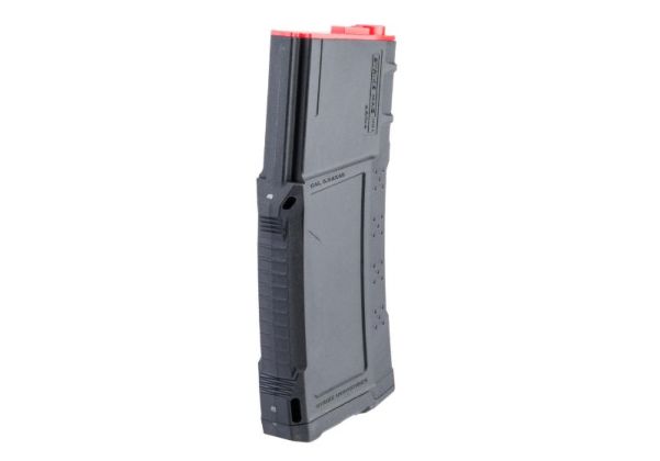 EMG M4 AEGマガジン(250発、ブラック、Strike Industriesライセンス)King Arms製