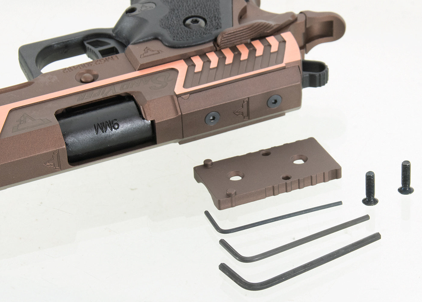 AW Custom EMG TTI Licensed Sand Viper GBB Bronze