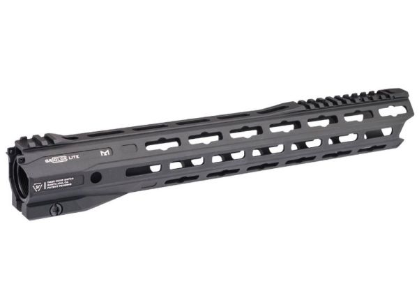 EMG GRIDLOK 15インチ Lite M-Lok ハンドガードレイル M4 AEG / MWS Rfile 用 (BK、SIライセンス、King Arms製)
