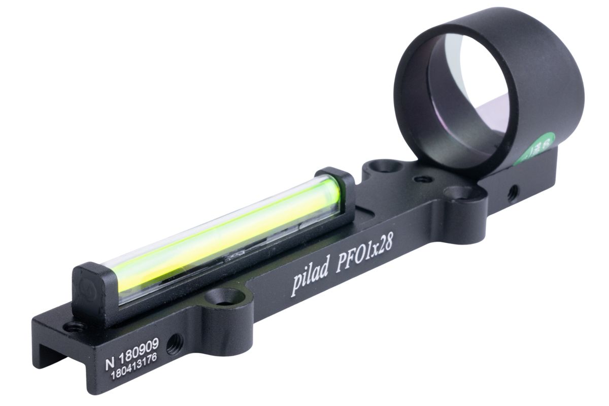 FCW 東京マルイ サイガ 12K ファイバー ショットガン サイト (1X28MM 3MOA) - グリーン