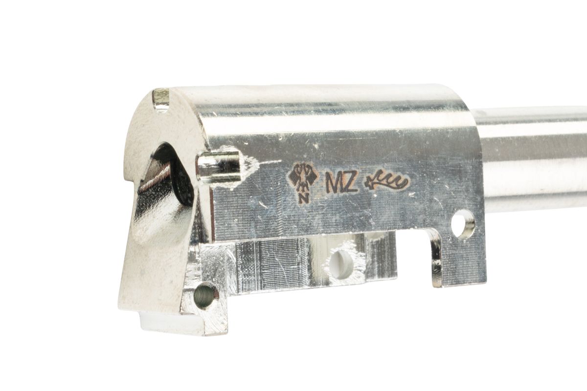 FCW マルゼン ワルサー PPK & PPK/S GBB ピストル サイレンサー セット - 銀(ぎん)