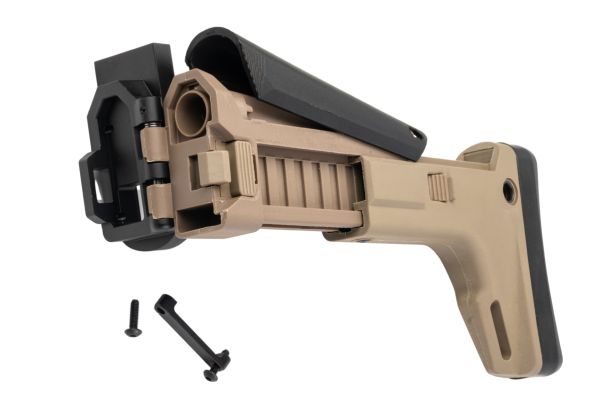 FCW Guns Modified SCAR L MK2 GBBR 調整可能折りたたみストック - BK / DE
