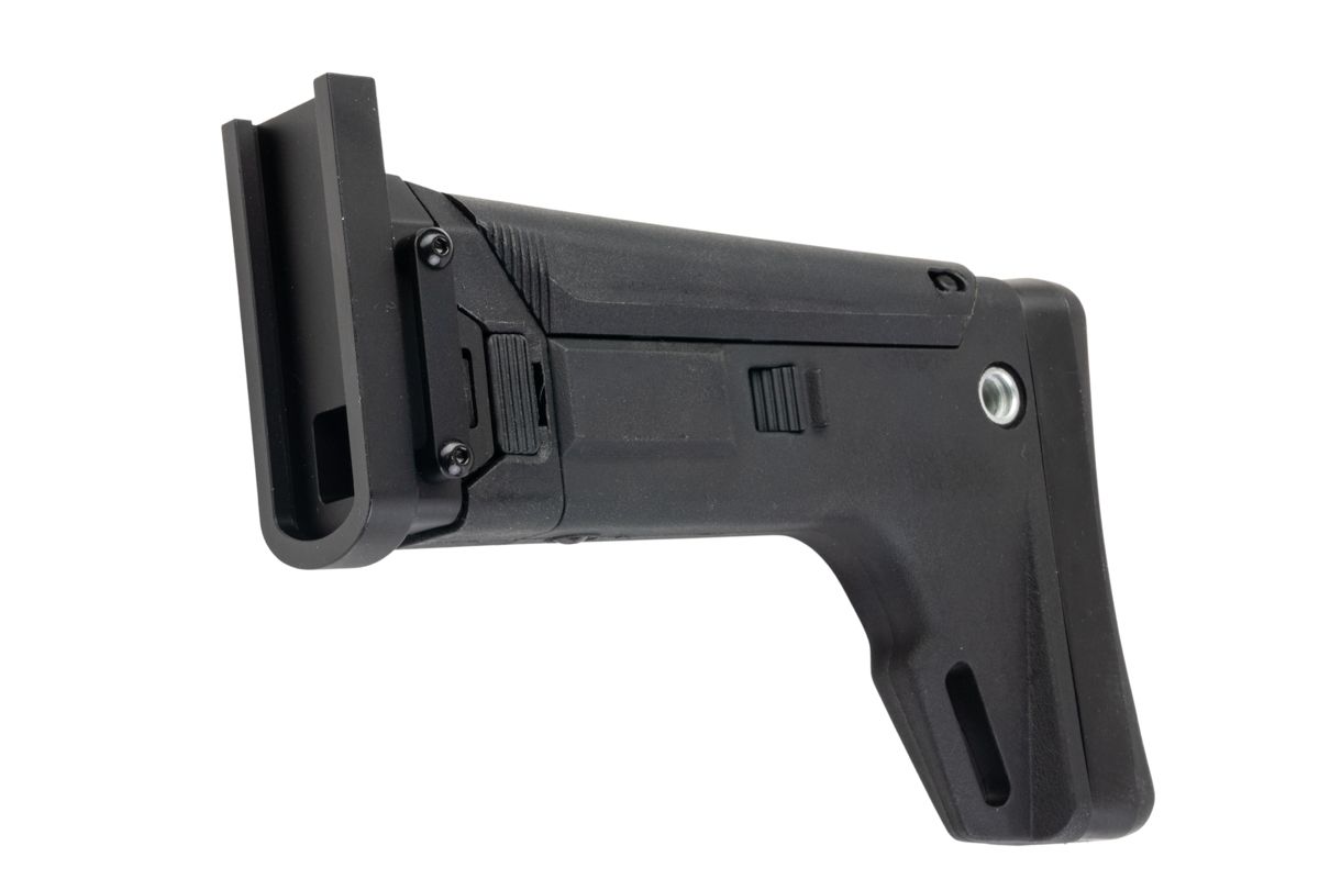 FCW Guns Modified SCAR L MK2 GBBR 調整可能折りたたみストック - BK