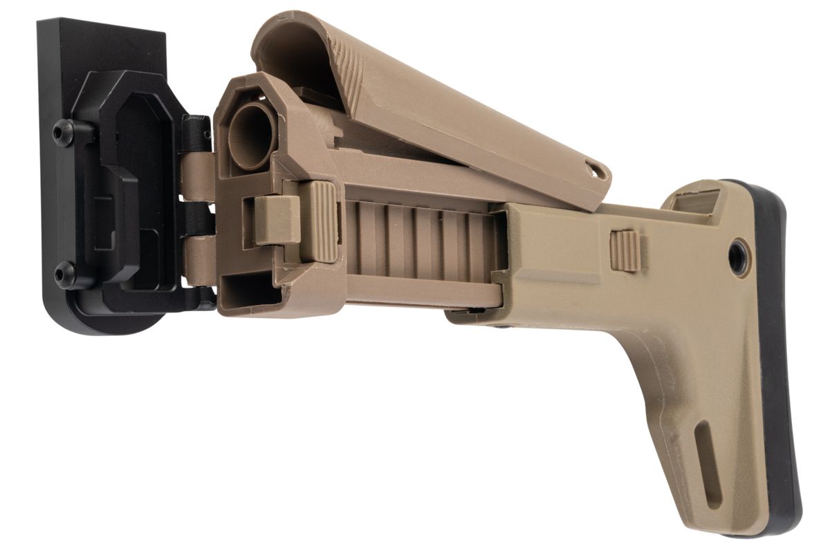 FCW Guns Modified SCAR L MK2 GBBR 調整可能折りたたみストック - DE