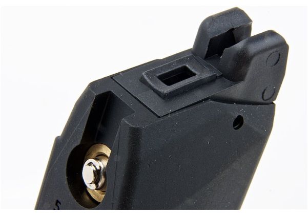Guarder 軽量マガジンキット (50発拡張) Tokyo Marui モデル17 (Gen 3/Gen 4)/18C/19/22/26/34 GBB用 - BK